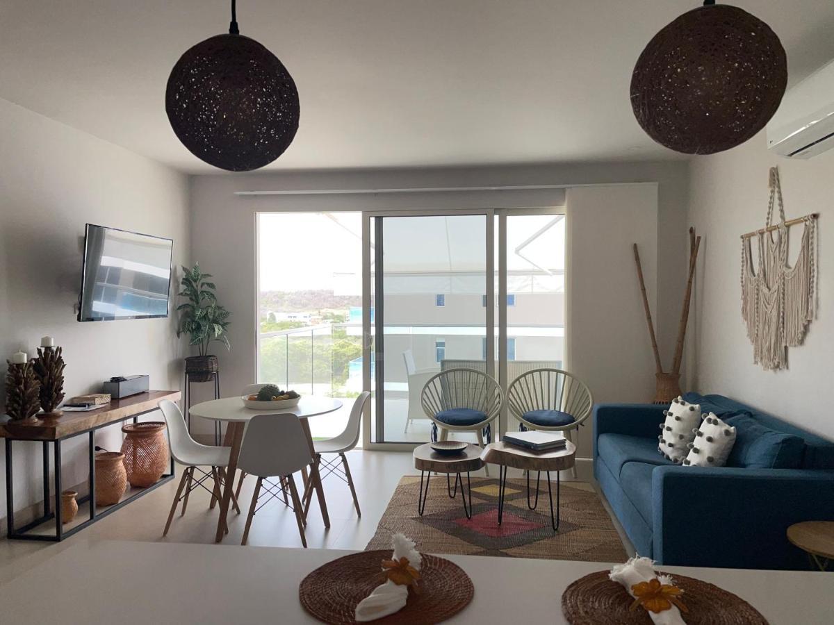 Ferienwohnung Cartagena, Gran Experiencia Frente Al Mar A 20 Minutos Del Centro Historico Y 13 Minutos Del Aeropuerto Exterior foto