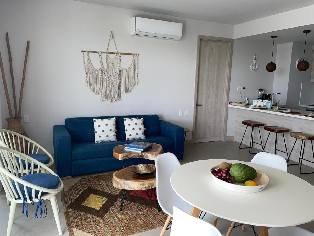 Ferienwohnung Cartagena, Gran Experiencia Frente Al Mar A 20 Minutos Del Centro Historico Y 13 Minutos Del Aeropuerto Exterior foto