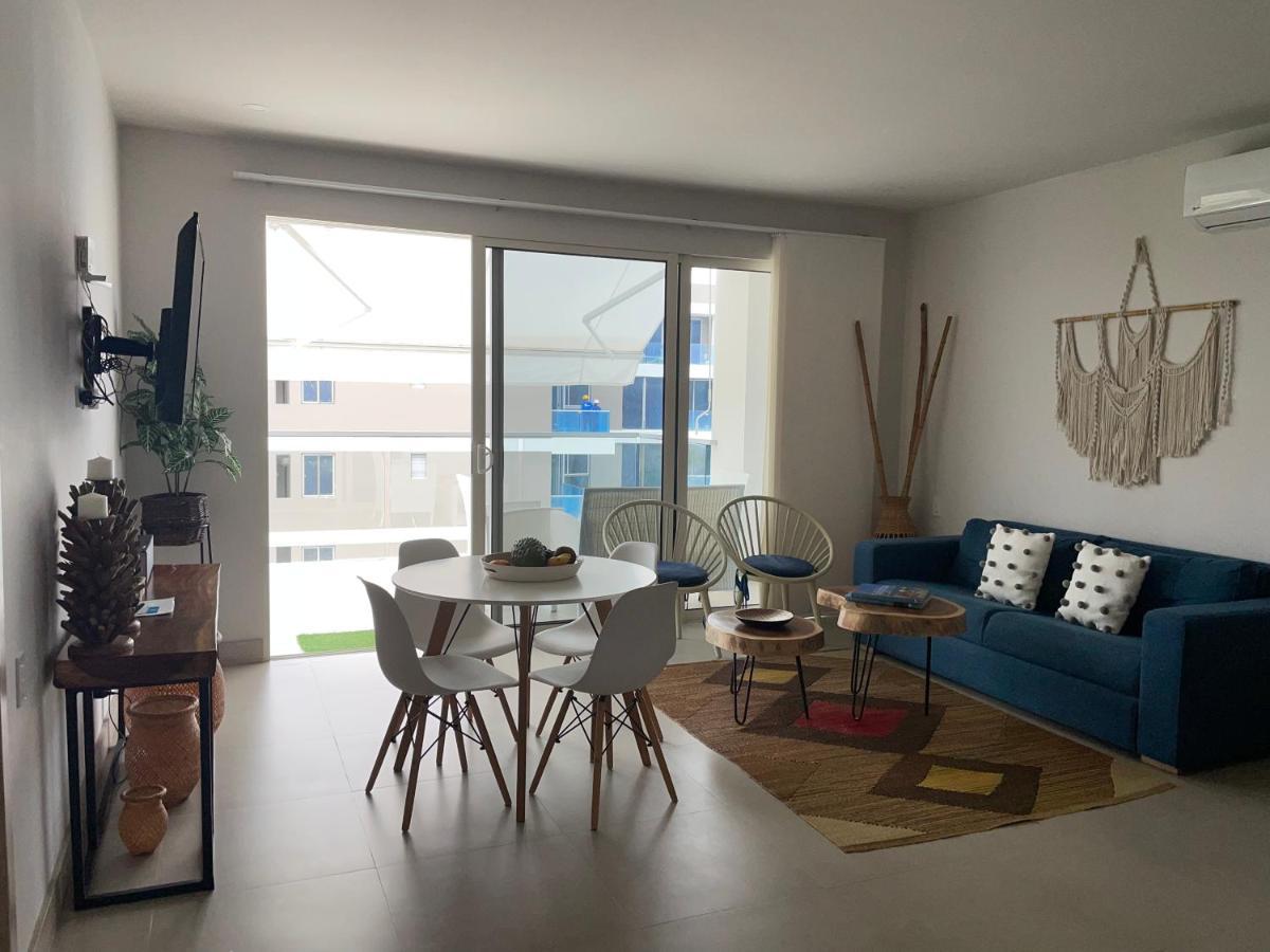 Ferienwohnung Cartagena, Gran Experiencia Frente Al Mar A 20 Minutos Del Centro Historico Y 13 Minutos Del Aeropuerto Exterior foto