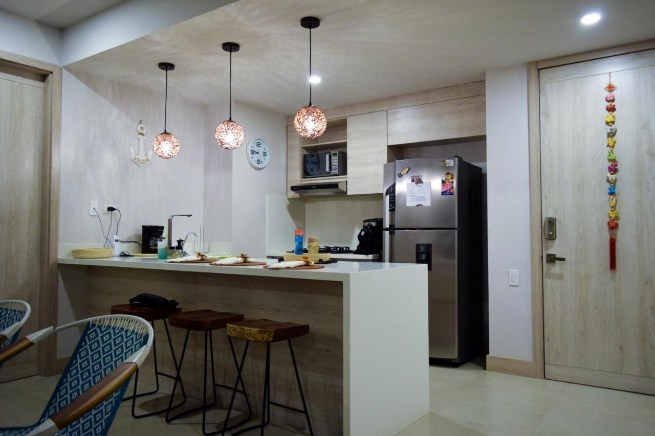 Ferienwohnung Cartagena, Gran Experiencia Frente Al Mar A 20 Minutos Del Centro Historico Y 13 Minutos Del Aeropuerto Exterior foto